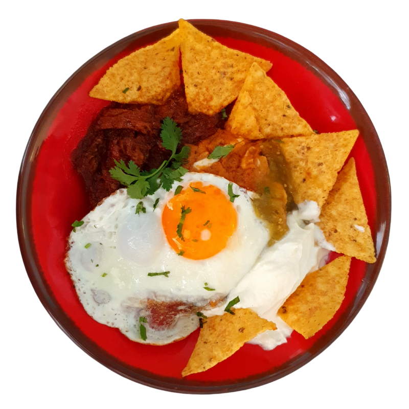 Chilaquiles en el centro de Alicante